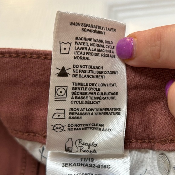 Denver Hayes High Waisted Skinny Crop Jeans - Picture 9 of 13